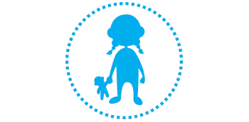 2nd year old child icon