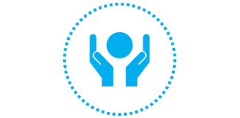 UNICEF child protection icon