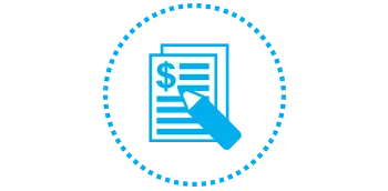 UNICEF contract icon