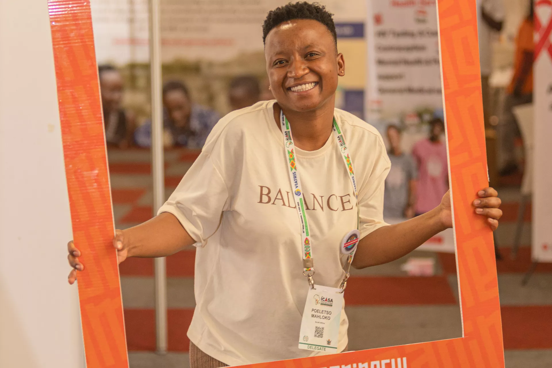 Poeletso, 23, is a peer mentor who supports adolescent and young mothers in Limpopo, South Africa. 