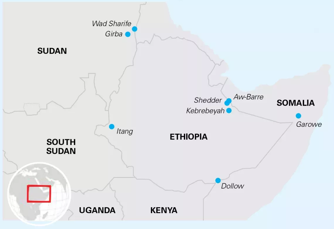 Map of R-WASH