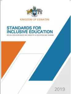 Standards for inclusive education cover