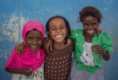 ASR program at Simbile Primary School, Afar region. There are currently 65 students enrolled in the program. The program is helping children to communicate better, observe their surroundings and make new friends.  