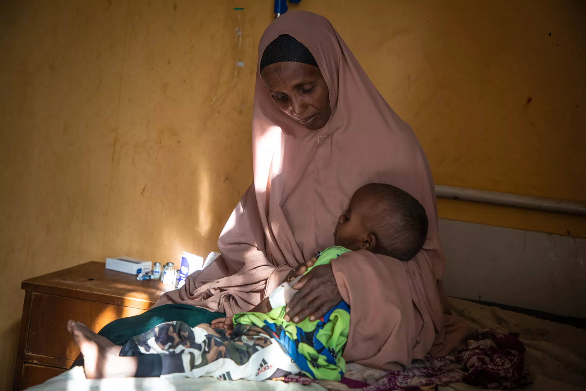 The drought is driving up cases of child hunger and malnutrition in Borena.  