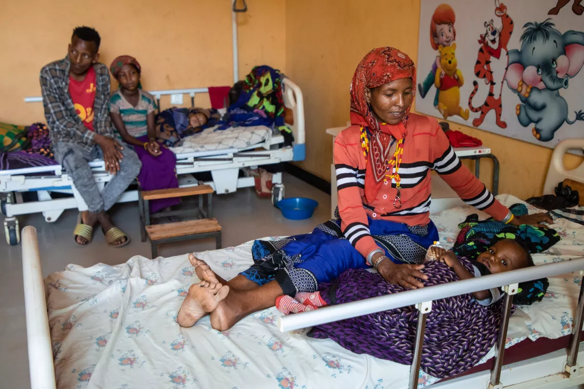 Dhaki Abikiyo&rsquo;s twin children Dabo and Guyo have been diagnosed with severe acute malnutrition. To make matters worse, Guyo has pneumonia and malaria while Dabo has tuberculosis and is in isolation to prevent the contagious disease spreading to others. 