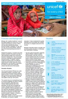 Cover:  Education Advocacy Brief 