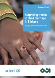 Surprising trends in child marriage in Ethiopia