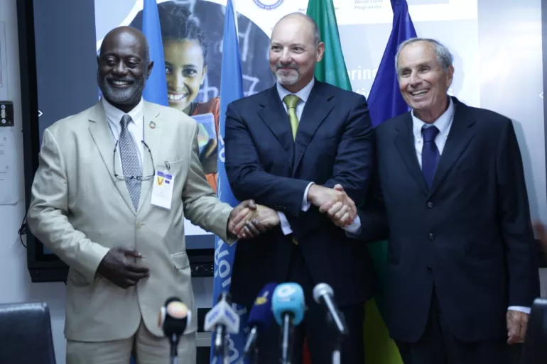 EU donates &euro;33 million (1.8 billion ETB) to UNICEF and WFP to restore essential education services and implement school feeding programmes in conflict-affected areas in Ethiopia