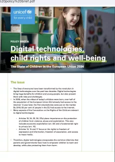 Digital Policy Brief Cover