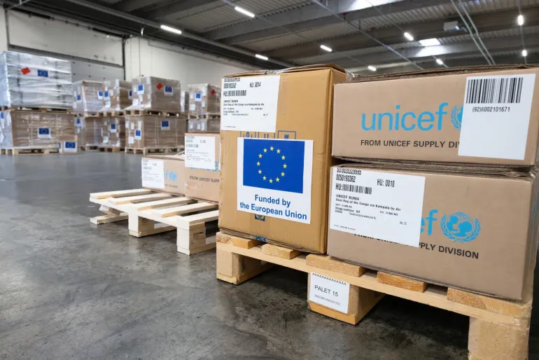 Supplies for DRC Ebola response being prepared in Copnehagen