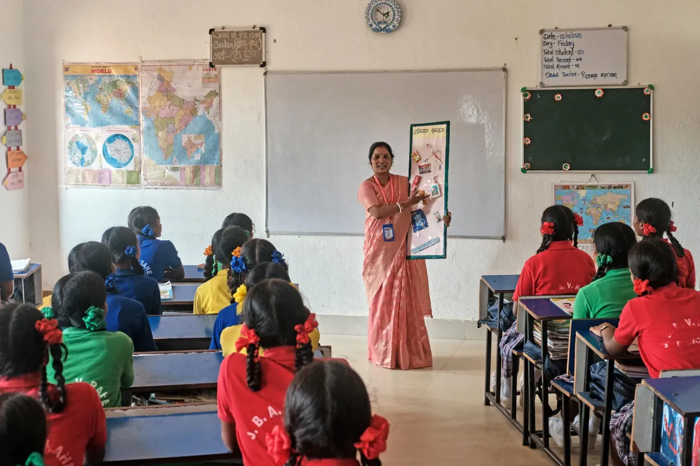 Clean and green schools India