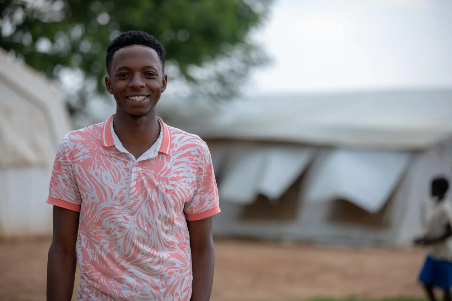 a refugee who used to stay in Bukabu, Congo. &Ograve;We escaped Congo, because of insecurity and lack of freedom, to Uganda which has the most freedom. 