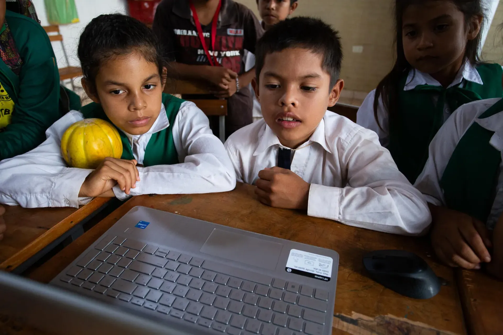 Pedro Irala Tapari is 8 years old, a member of the Ava Guaran&iacute; indigenous community, and attends third grade at Arroyo Verde School, located in a rural area of ​​Santa Rosa del Aguaray, San Pedro Department, Paraguay. Thanks to the Let's Go to School! project