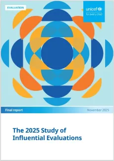 Cover: Study of Influential Evaluations 2025