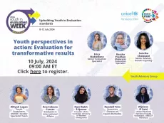 Youth perspectives in action: Evaluation for transformative results