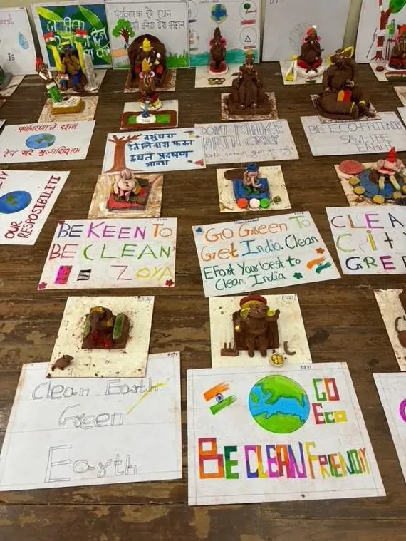 Children are drawing what they desire.