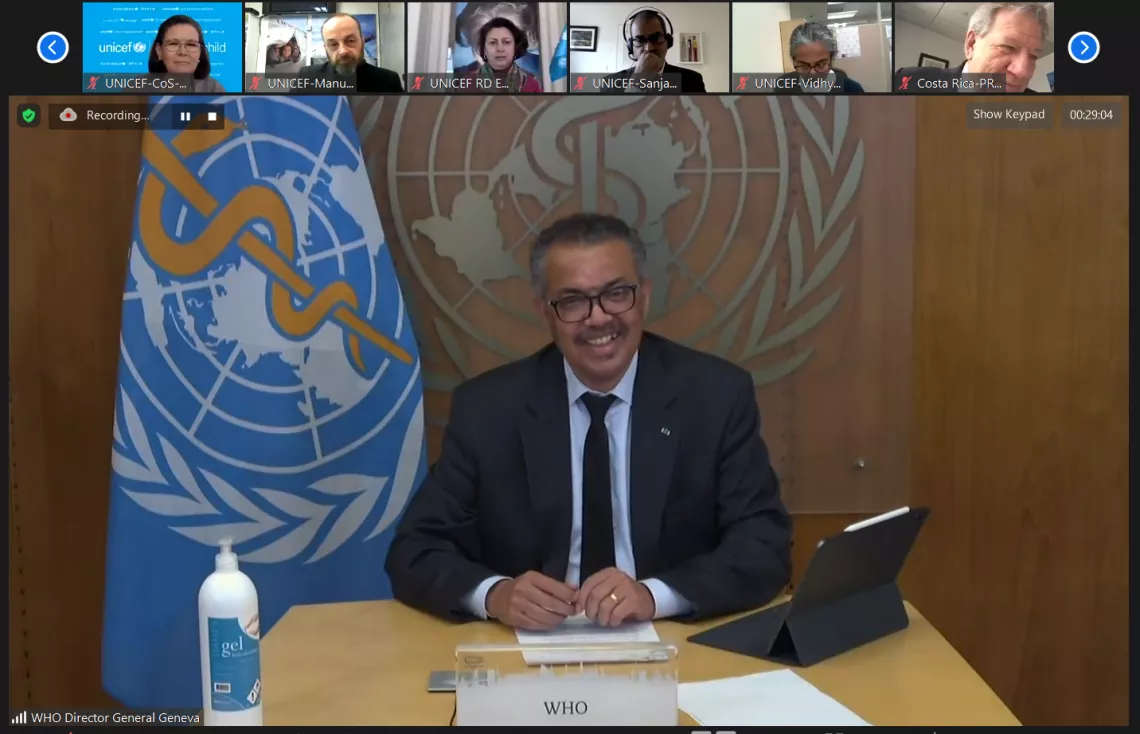Dr. Tedros Adhanom Ghebreyesus, Director-General, WHO