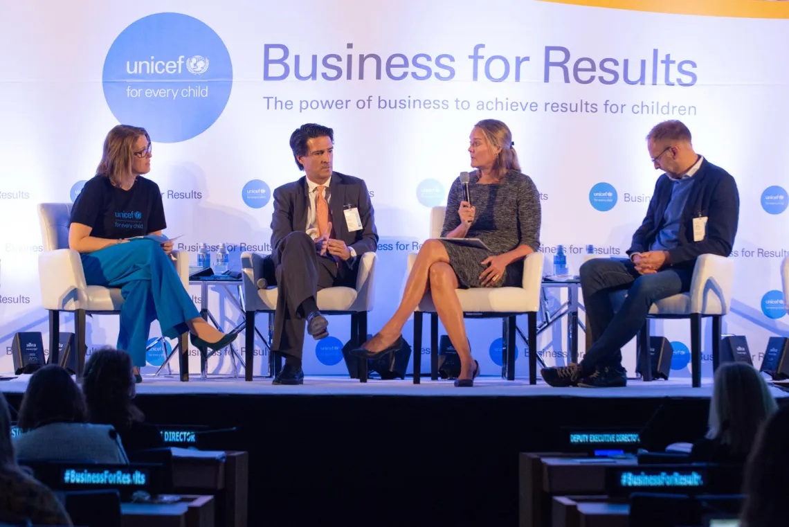 During our special focus session with industry leaders held during the 2019 second regular session of the Executive Board, UNICEF explored the power of business to achieve results for children. 