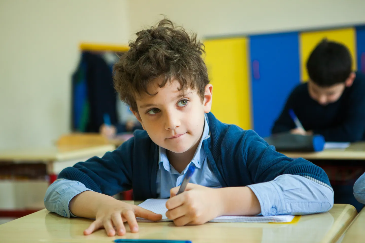 Child at school