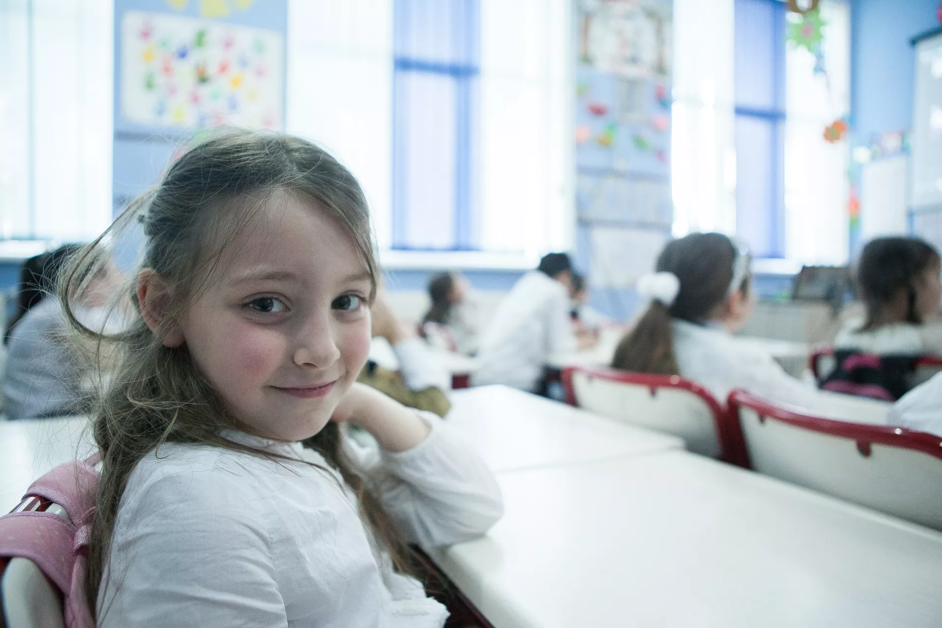 Child at school