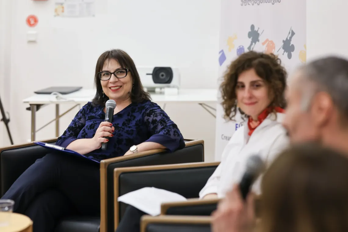Maya Kurtsikidze, Communication Specialist at UNICEF Georgia