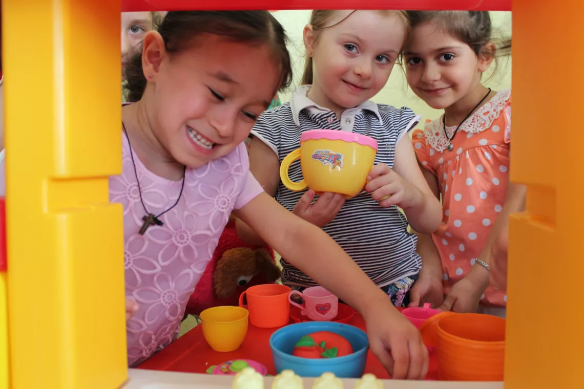 Children in Kindergarden