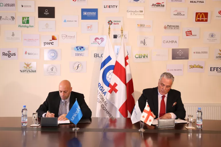 The International Chamber of Commerce and UNICEF Georgia join forces to promote child rights in business practices