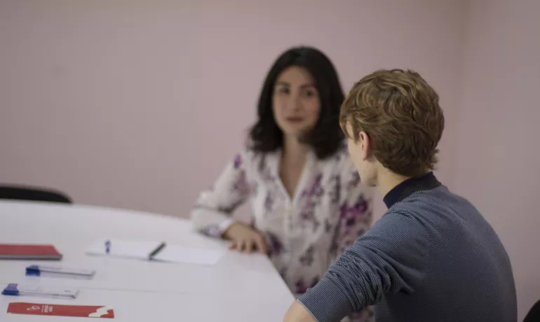 Child in Conflict with the Law with Social Worker