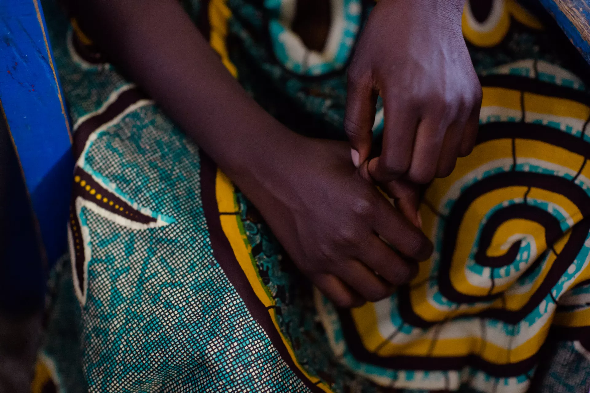 A girl's hands