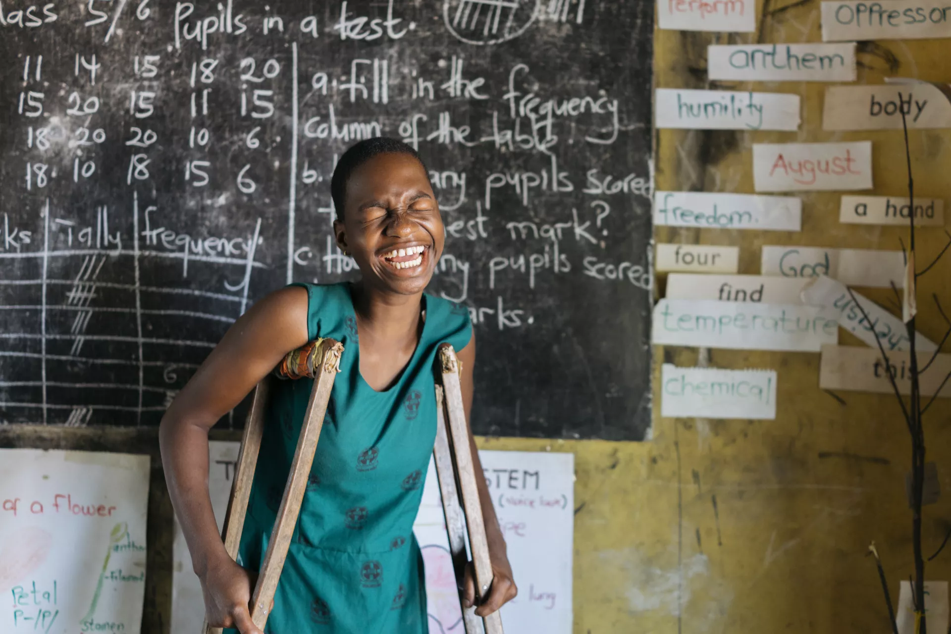 Alia Seidu is a class 5 student at Kayera KG and Primary