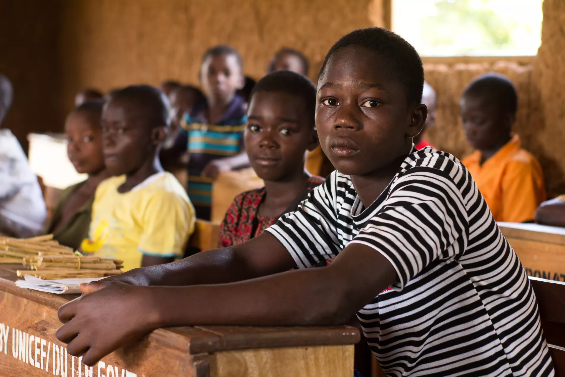 Children in a classroom