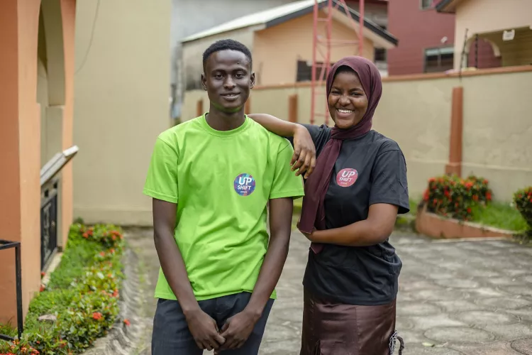 young people participating in the UPSHIFT programme