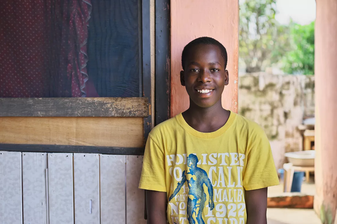 Petra Michaells Asihene, at his residence in Osu, Accra on 25 May 2016.