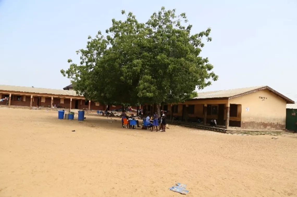 Mepe Presby School classrooms converted into safe haven.