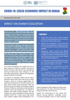 COVID-19: Socio-Economic Impact in Ghana