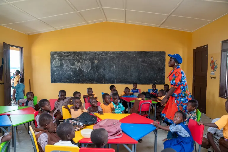 A school in Zini