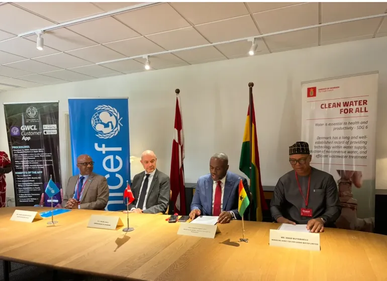 Live from the signing ceremony from the Danish Embassy 