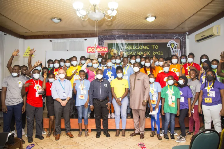 A group of young people