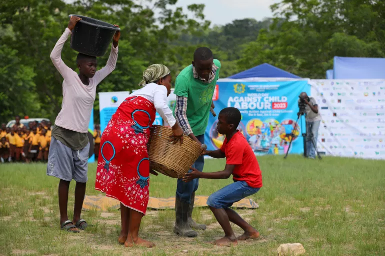 A short play on child labour