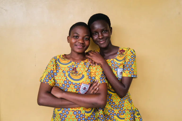 Two students  Girls 