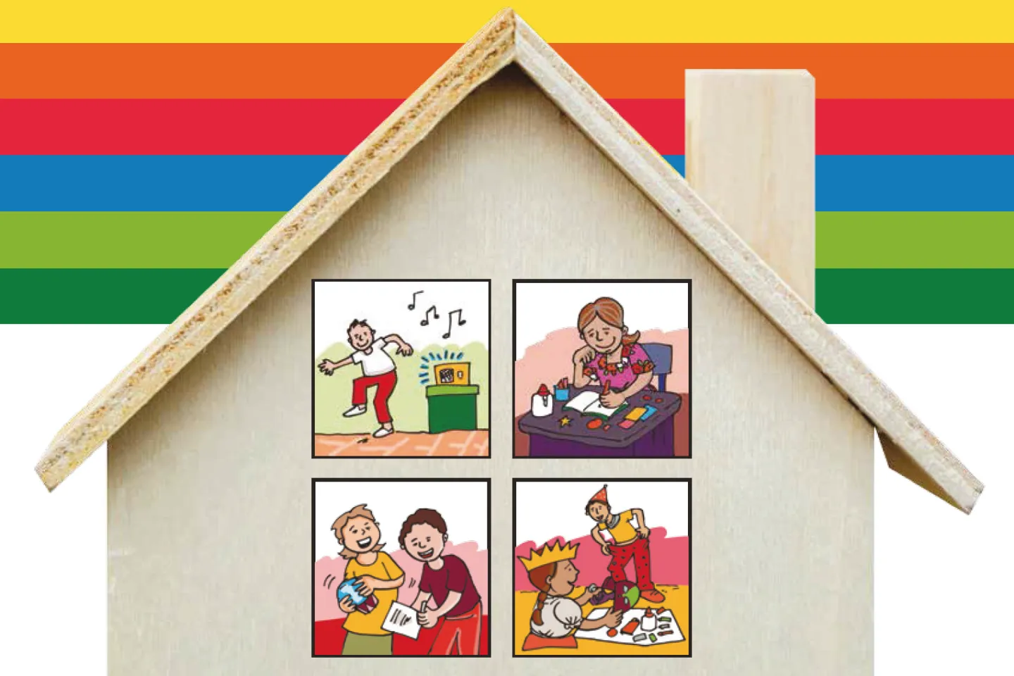 Actividades en casa con las ni&ntilde;as y ni&ntilde;as