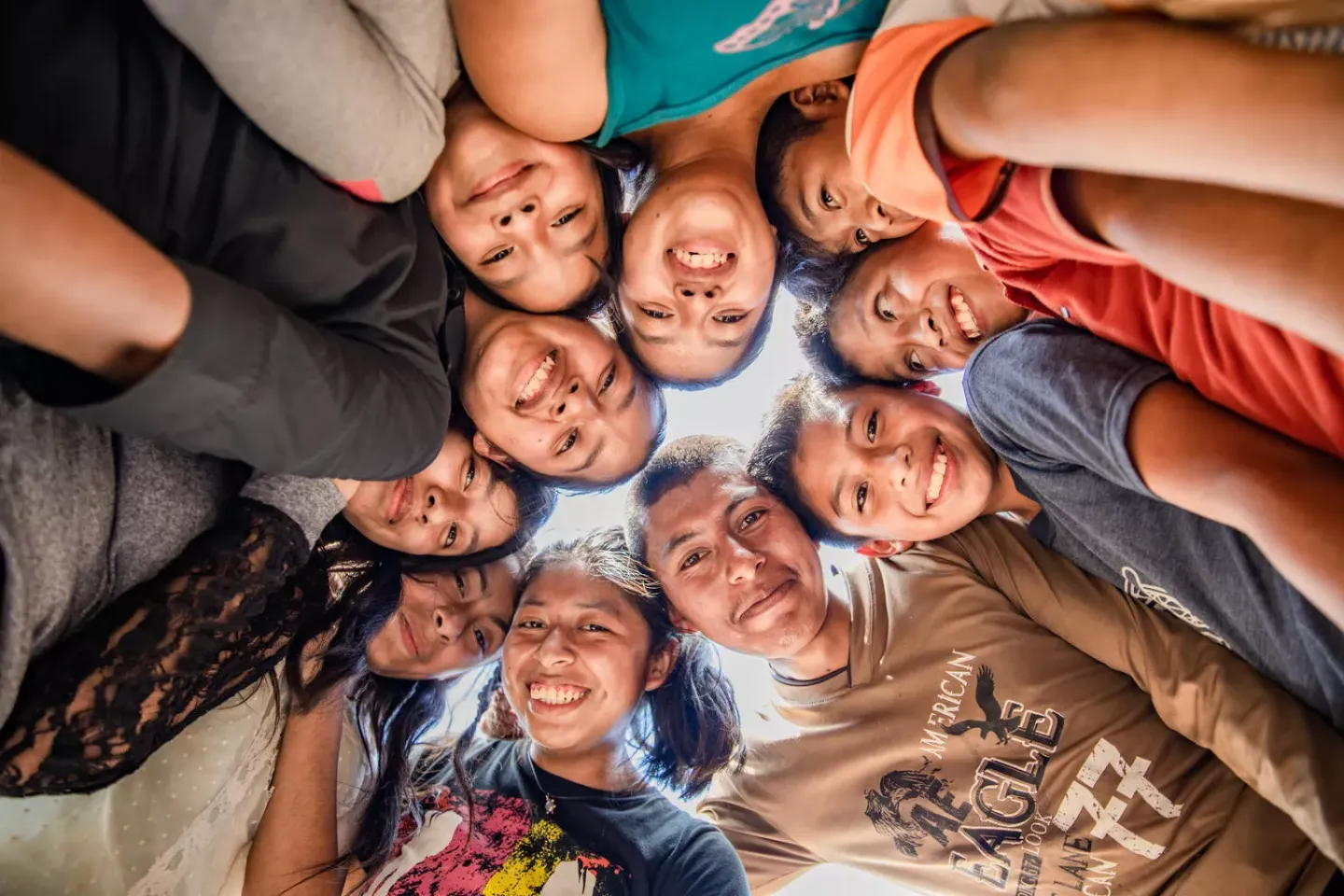 adolescentes en grupo