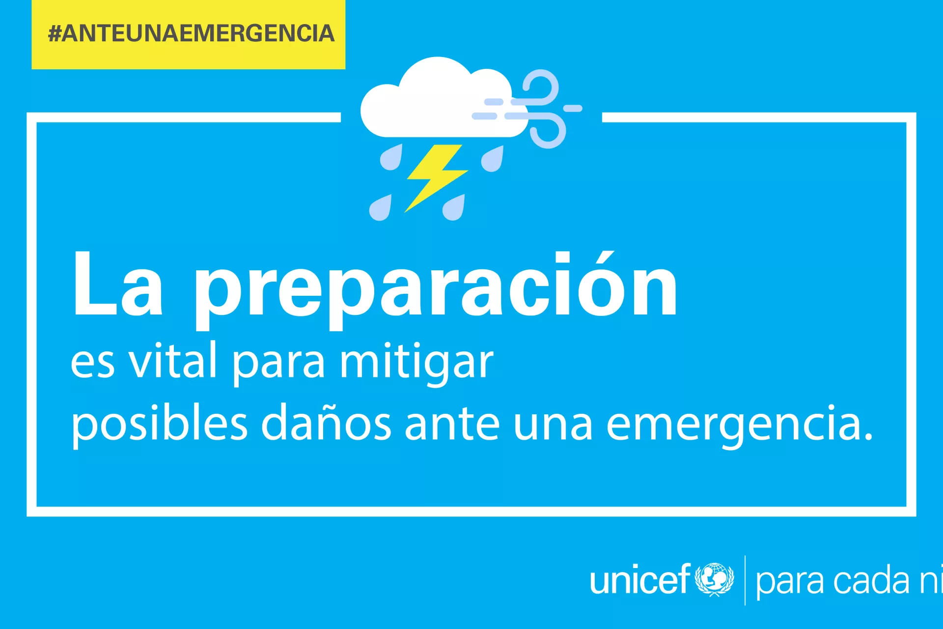 Preparaci&oacute;n #AnteUnaEmergencia