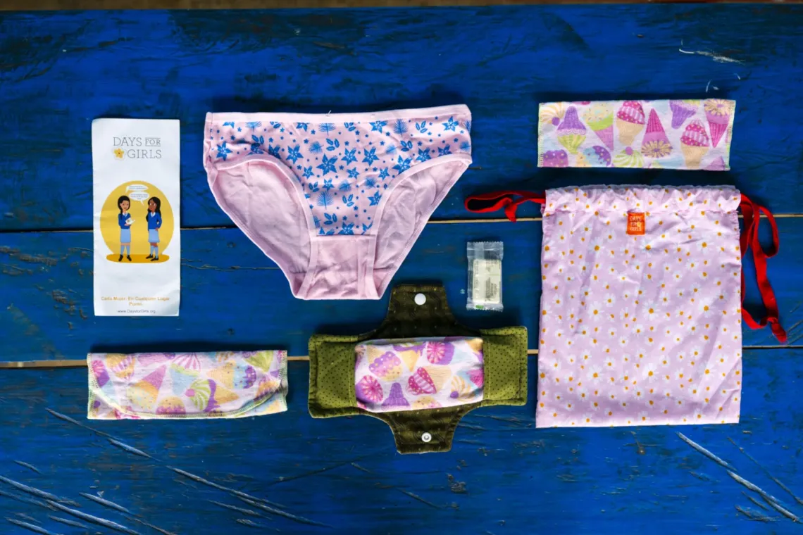 Kit de higiene menstrual