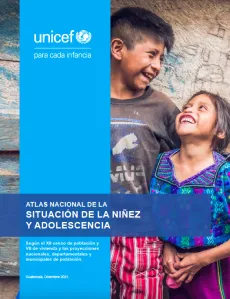 Portada del Atlas Nacional de la Situaci&oacute;n de la Ni&ntilde;ez y Adolescencia.  