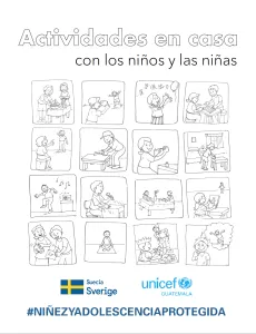 Actividades en casa con las ni&ntilde;as y ni&ntilde;as
