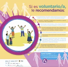 Recomendaciones para voluntarios