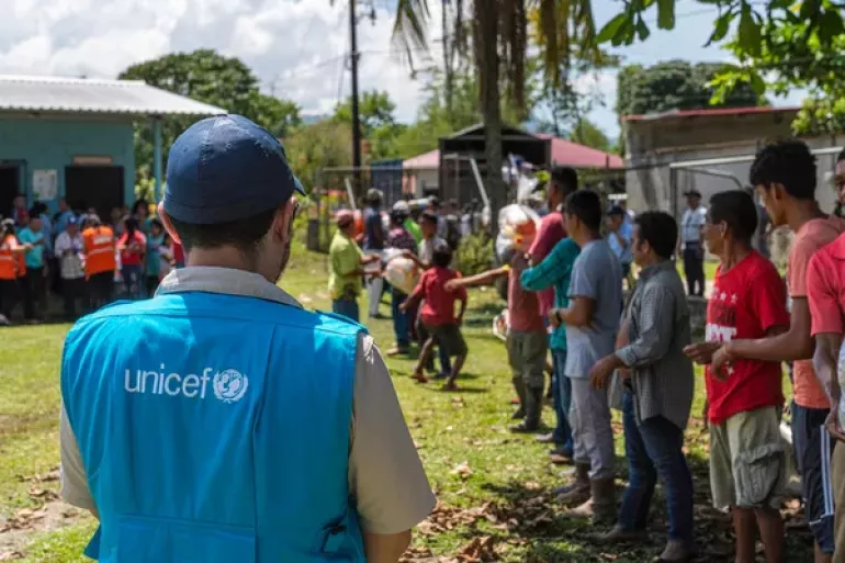 entrega de insumos en emergencia