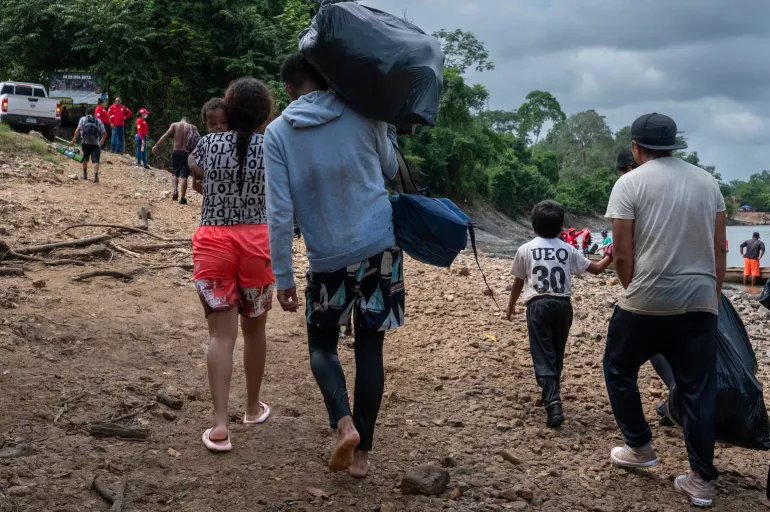 migrantes en Darien