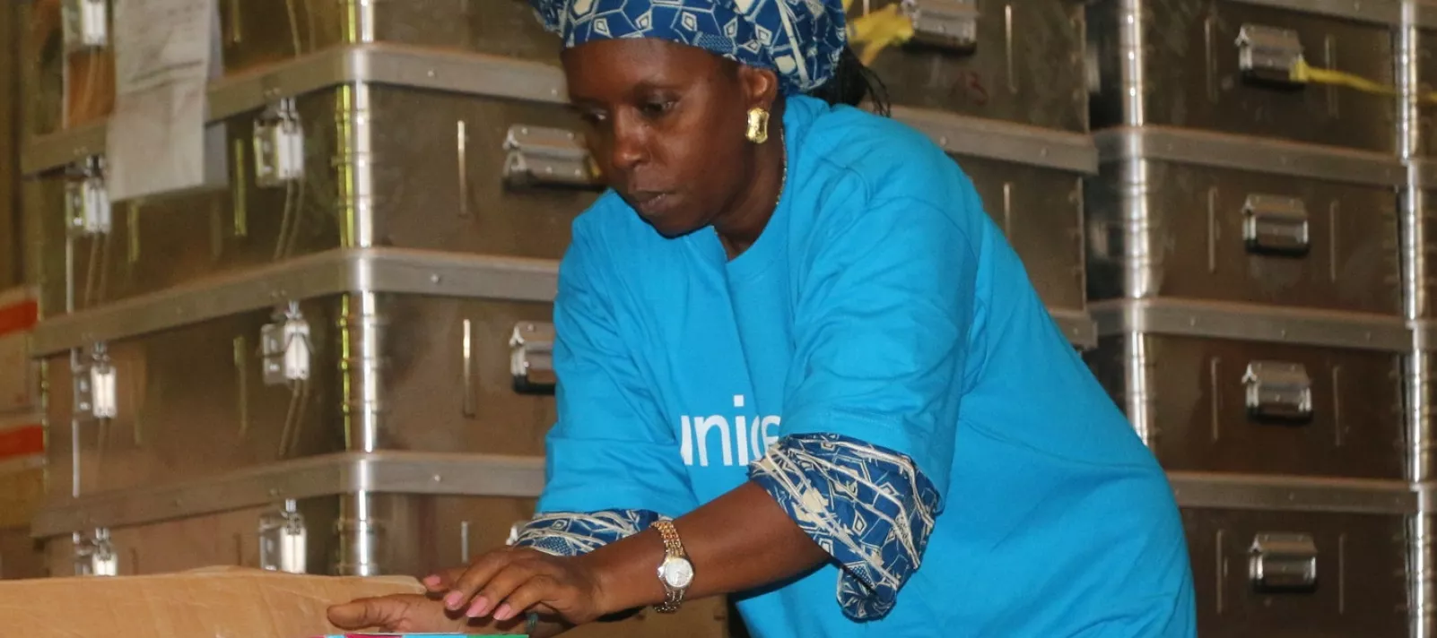 Adama Hawa Bald&eacute; Assistante Logistique UNICEF-Guin&eacute;e Conakry